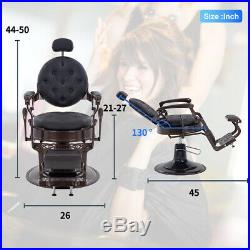 Salon Chair Heavy Duty Hydraulic Pump Beauty Shampoo Barbering Stylist Chair