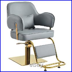 Salon Chair, with Heavy Duty Hydraulic Pump Adjustable Barber Chair high-quality