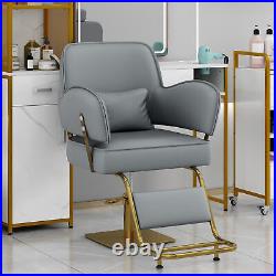 Salon Chair, with Heavy Duty Hydraulic Pump Adjustable Barber Chair high-quality