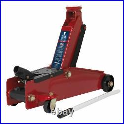 Sealey 1153CX Trolley Jack 3tonne Long Chassis Heavy-Duty