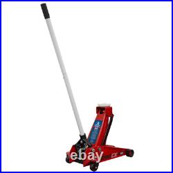Sealey 3290CX Standard Chassis Trolley Jack 3 Tonne Compact Hydraulic Heavy Duty
