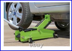 Sealey 3 Ton Car Van SUV MPV Trolley Floor Jack High Lift Heavy Duty Hi VIs