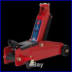 Sealey Tools Trolley Jack 3 Tonne Long Chassis Heavy Duty