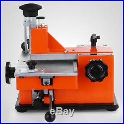 Semi-Automatic Sheet Embosser Nameplate Metal Stamping Printer Mark Machine 4mm