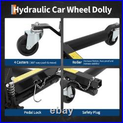 Set of 4 Car Wheel Dolly 6000Lbs Heavy Duty Hydraulic Vehicle Positioning Jacks Set of 4 Car Wheel Dolly 6000Lbs Heavy Duty Hydraulic Vehicle Positioning Jacks