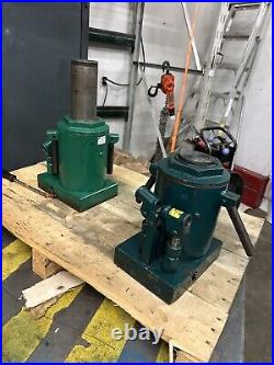 Simplex Heavy Duty Ton Hydraulic Jack, 8 Stroke USED