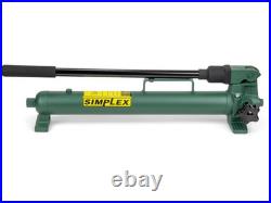 Simplex P41 Heavy Duty Hand Pump, Single Speed, 45 cu in Oil Capacity, Hydraulic