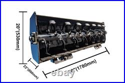 Skid Steer Attachments72 Heavy Duty Hydraulic Rotary Tiller Cultivator US Stock