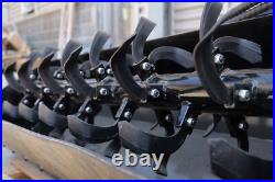 Skid Steer Attachments72 Heavy Duty Hydraulic Rotary Tiller Cultivator US Stock