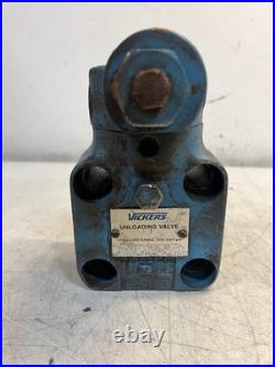 Sperry Vickers Unloading Valve Heavy Duty Hydraulic Replacement 130884
