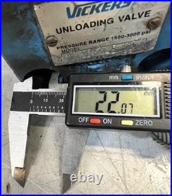 Sperry Vickers Unloading Valve Heavy Duty Hydraulic Replacement 130884