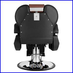 Styling Heavy Duty Hydraulic Pump Angle-Adjustable 360°Swivel Seat, Barber Chair