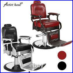 Super Vintage Heavy Duty Hydraulic Barber Chair All Purpose Recline Salon Beauty