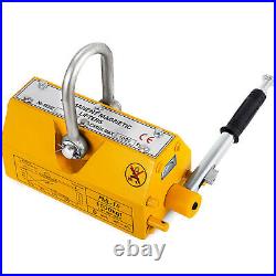 TOP 1000 KG Steel Magnetic Lifter Heavy Duty Crane Hoist Lifting Magnet 2200lb