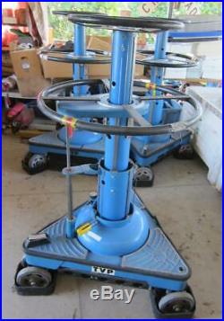 TVP Inglewood CA Steerable Heavy Duty Hydraulic Rolling Camera Pedestal Dolly