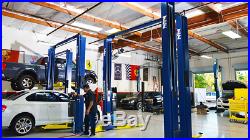 Tce/2 Post Base-plate Hobby Garage Car Lift/9,000 Lb Capacity