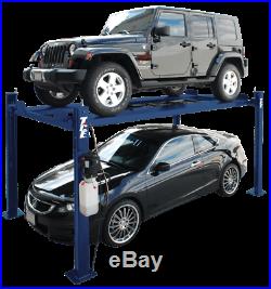 Tce/4-post Narrow Tall Parking Hobby Car Lift/7,000 Lb Capacity