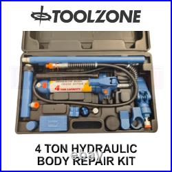 Toolzone 4 Ton 4000kg Hydraulic Heavy Duty Body Repair Kit AU279