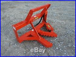 Tree and Post Puller Attachment Hydraulic Heavy Duty Fits Skid Steer Loader