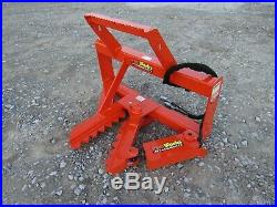 Tree and Post Puller Attachment Hydraulic Heavy Duty Fits Skid Steer Loader