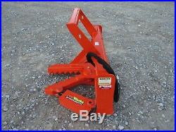 Tree and Post Puller Attachment Hydraulic Heavy Duty Fits Skid Steer Loader