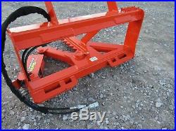Tree and Post Puller Attachment Hydraulic Heavy Duty Fits Skid Steer Loader