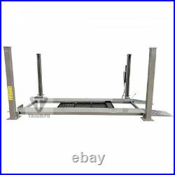 Triumph 8,000 lbs. 4-Post XLT Auto Truck Lift with Jack tray, Drip Trays, Casters