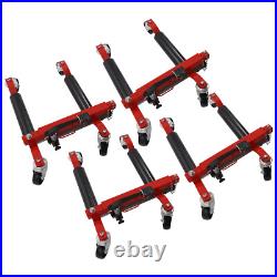 USA Pro Go Under Car Jack Lift Heavy Duty Hydraulic Car Dolly Set 4pc 1500LBS
