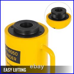 VEVOR 60 Ton 50mm / 4in Stroke Hollow Plunger Hydraulic Cylinder Jack