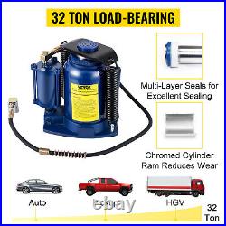 VEVOR Air Hydraulic Bottle Jack 32 Ton(70550lbs) Manual Auto Truck RV Repair