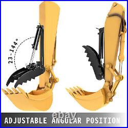 VEVOR Hydraulic Backhoe Thumbs Large Capacity Heavy-Duty Excavator Thumb Attach