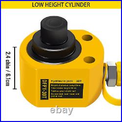 VEVOR Hydraulic Cylinder Jack 30T 2 stroke Durable 10000 psi Single acting