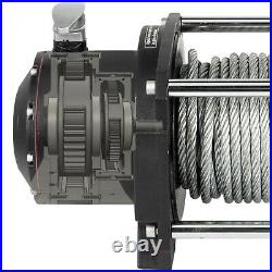 VEVOR Hydraulic Winch, Anchor Winch 15000 lbs, Steel Cable Drive Winch for Towing
