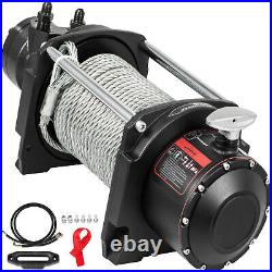 VEVOR Hydraulic Winch Anchor Winch 15000lbs Steel Cable Drive Winch for Towing