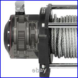 VEVOR Hydraulic Winch Anchor Winch 15000lbs Steel Cable Drive Winch for Towing