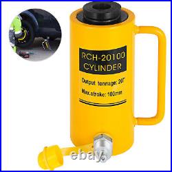 VEVOR RCH20100 20 Ton Hollow Hydraulic Cylinder Jack 4 100mm Working Stroke