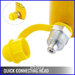 VEVOR RCH20100 20 Ton Hollow Hydraulic Cylinder Jack 4 100mm Working Stroke