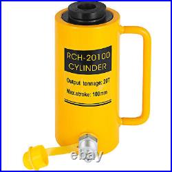 VEVOR RCH20100 20 Ton Hollow Hydraulic Cylinder Jack 4 100mm Working Stroke