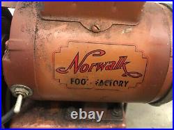 VINTAGE Norwalk #225 Hydraulic Press Heavy Duty Juicer FOR PARTS REPAIR