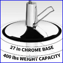 Vintage Barber Chair Heavy Duty Hydraulic Recline Salon Chair Classic Chairs