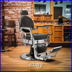 Vintage Barber Chair Salon Chair Hair Stylist Heavy Duty Hydraulic Pump Chair