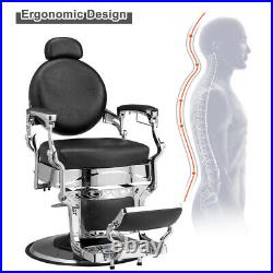 Vintage Barber Chair Salon Chair Hair Stylist Heavy Duty Hydraulic Pump Chair