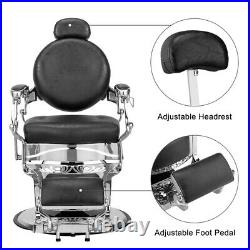 Vintage Barber Chair Salon Chair Hair Stylist Heavy Duty Hydraulic Pump Chair