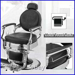 Vintage Barber Chair Salon Chair Hair Stylist Heavy Duty Hydraulic Pump Chair
