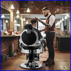 Vintage Barber Chair Salon Chair Hair Stylist Heavy Duty Hydraulic Pump Chair