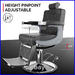 Vintage Barber Chairs for Barbershop Heavy Duty Professional Salon Chair