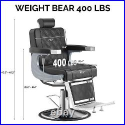 Vintage Barber Chairs for Barbershop Heavy Duty Professional Salon Chair