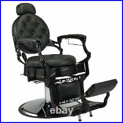 Vintage Heavy Duty Hydraulic Barber Chair All Purpose Recline Salon Beauty Chair