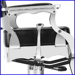 Vintage Heavy Duty Hydraulic Barber Chair All Purpose Reclining Salon Spa Beauty