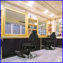 Vintage Heavy Duty Hydraulic Salon Chair Recline All Purpose Barber Beauty Chair